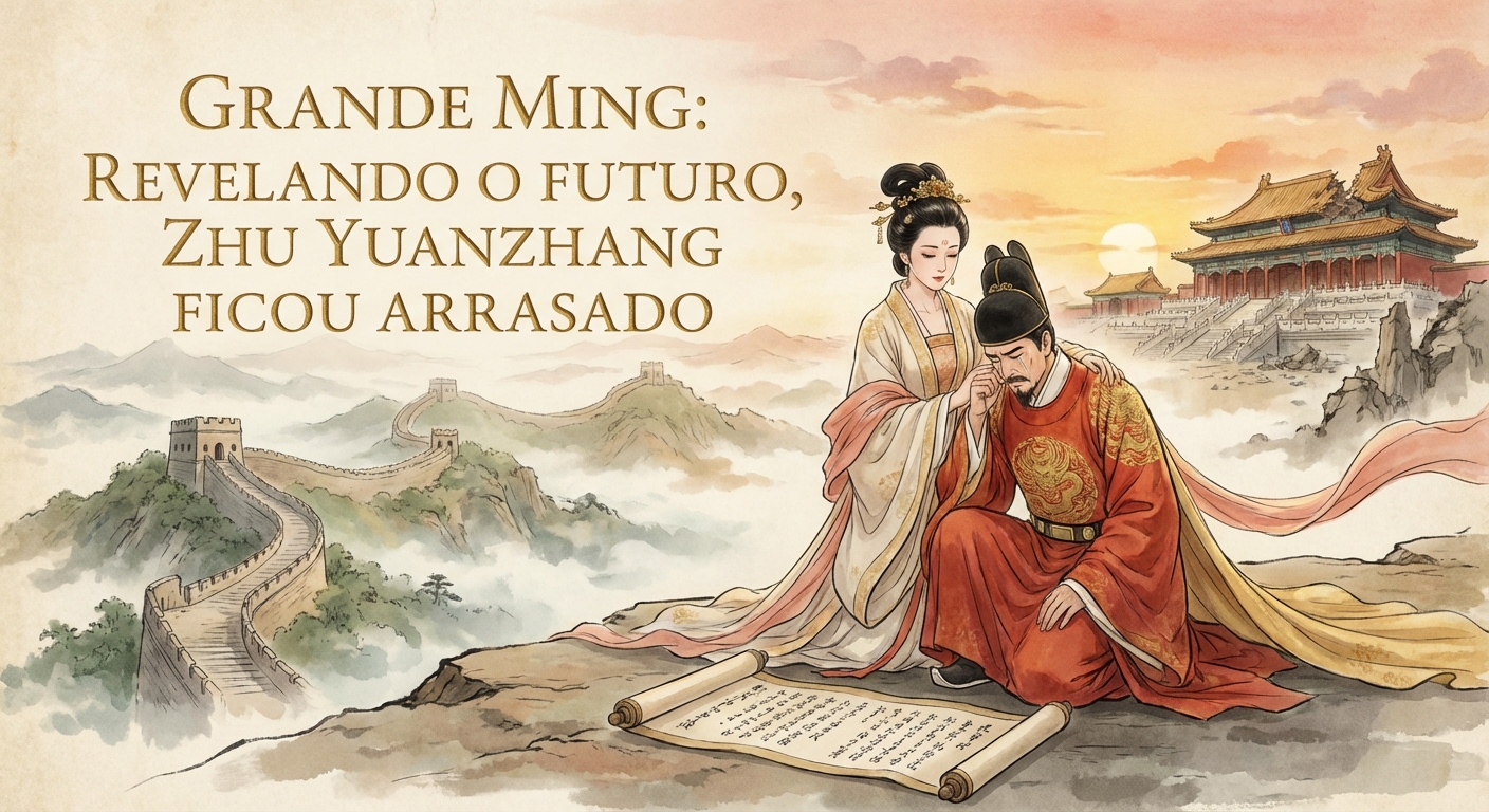 Grande Ming: Revelando o futuro, Zhu Yuanzhang ficou arrasado