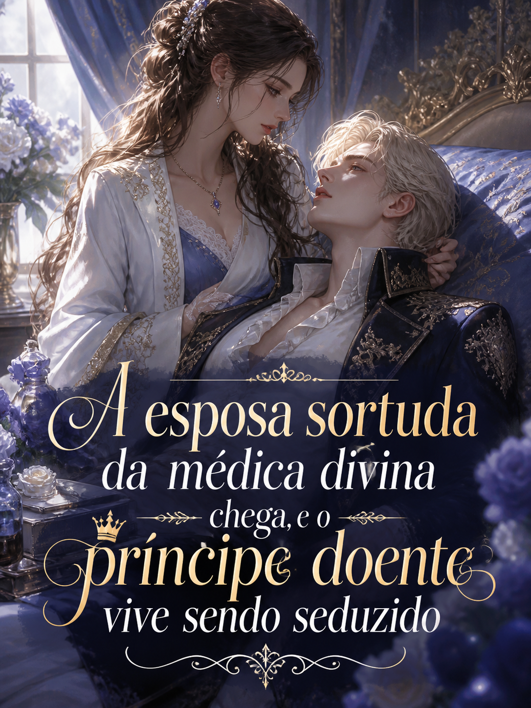 A esposa sortuda da médica divina chega, e o príncipe doente vive sendo seduzido