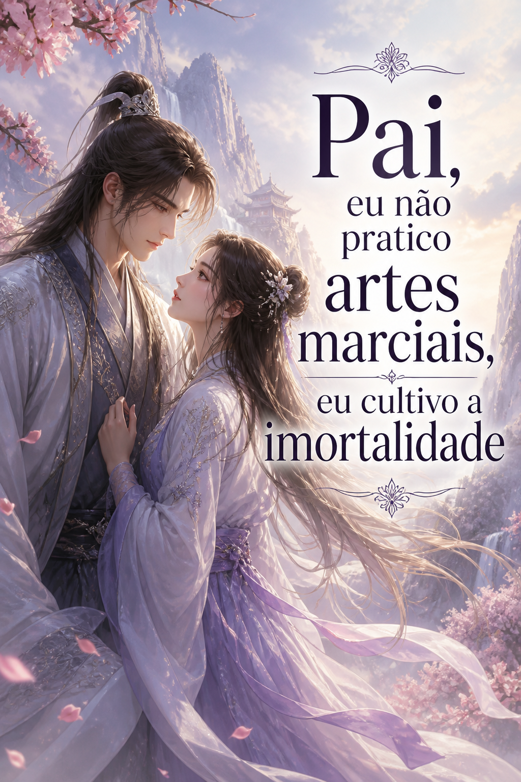 Pai, eu não pratico artes marciais, eu cultivo a imortalidade